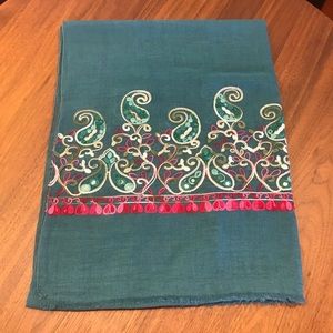 Embroidered Shawl / Scarf